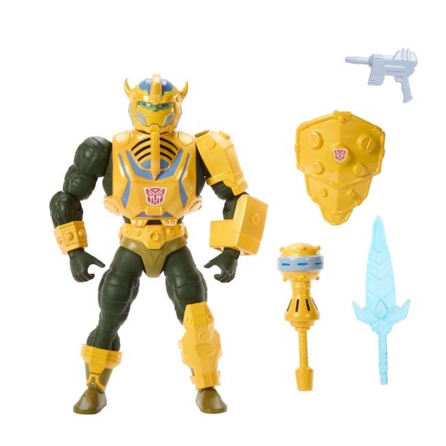 Masters of the Universe Origins Figura de Acción Man-At-Arms Armadura Bumblebee