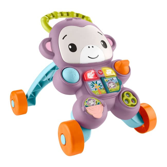 Fisher-Price Andador para Bebês Aprenda Comigo Amigo Macaco