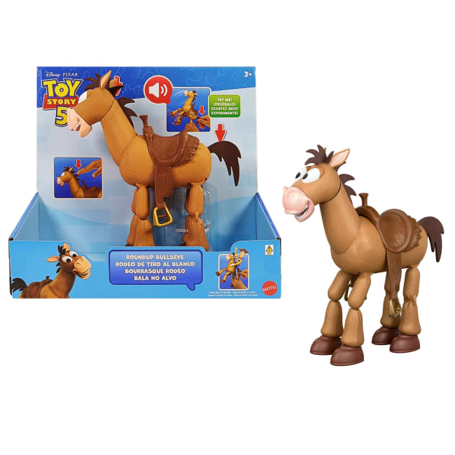 Figura de Ação Disney Pixar Toy Story 5 Bala no Alvo com Sons e Movimento