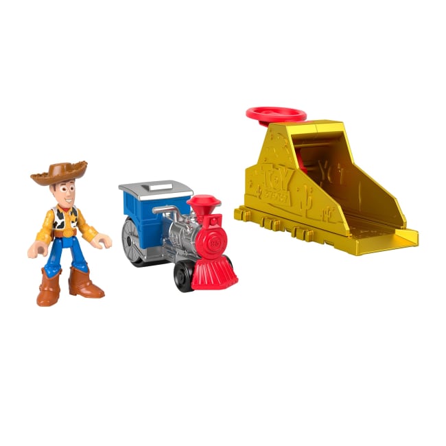 Imaginext Launcher Set With Woody Figure, Inspired By Disney And Pixar Toy Story