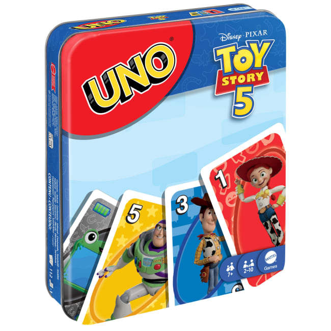 UNO Toy Story 5 Embalagem Metálica