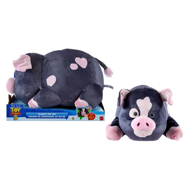 Disney · Pixar-Peluche Cochon de Compagnie de Blaze Toy Story 5