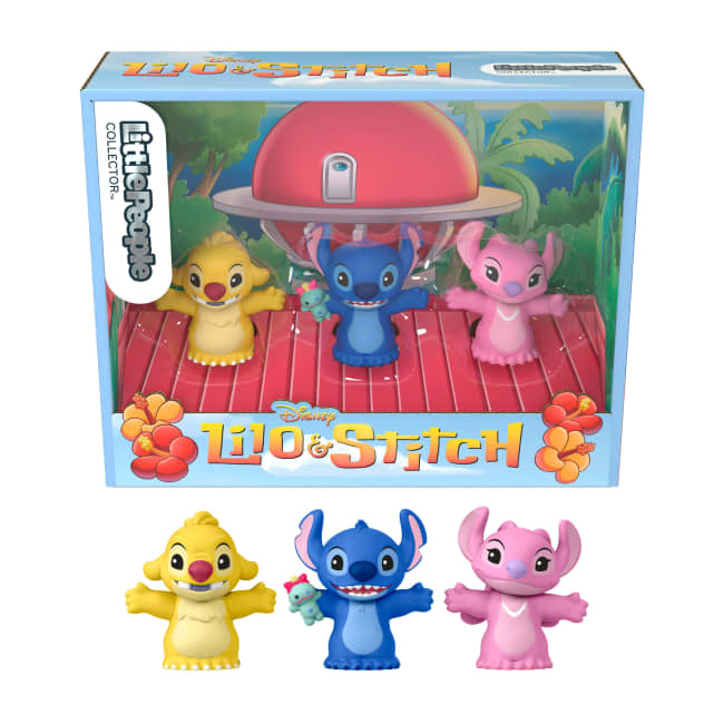 Little People Collector Set Disney Stitch & The Cousins Special Edition For Fans, 3 Figures