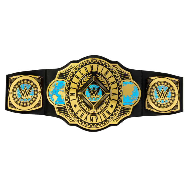 WWE Championship Intercontinental Champion Title, Kid-Sized Role-Play & Costume Belt Accessory
