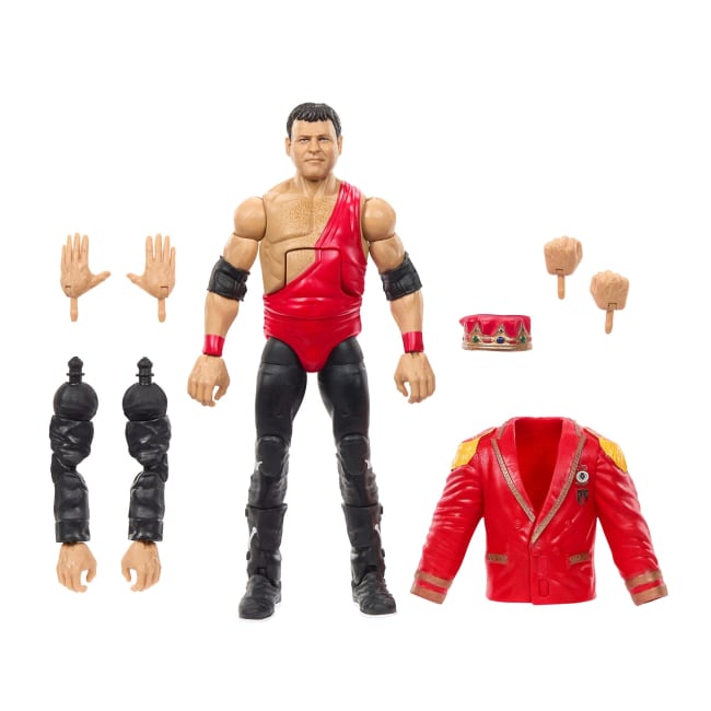 WWE Monday Night War Elite Collection Jerry “The King” Lawler Action Figure & Accessories 6-Inch Set
