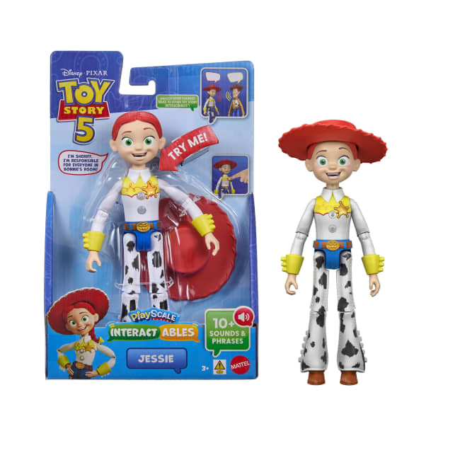 Disney And Pixar Toy Story 5 Interactables Jessie Figure 8.8  Inch Movie Phrases & Cross Talk