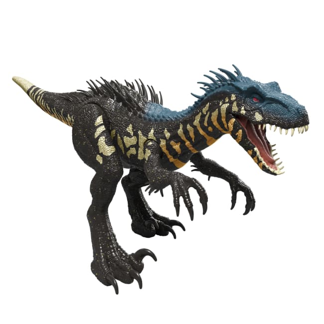 Jurassic World Reimagined Indoraptor Dinosaur Action Figure, Bold Colored Real Feel Carnivore Toy