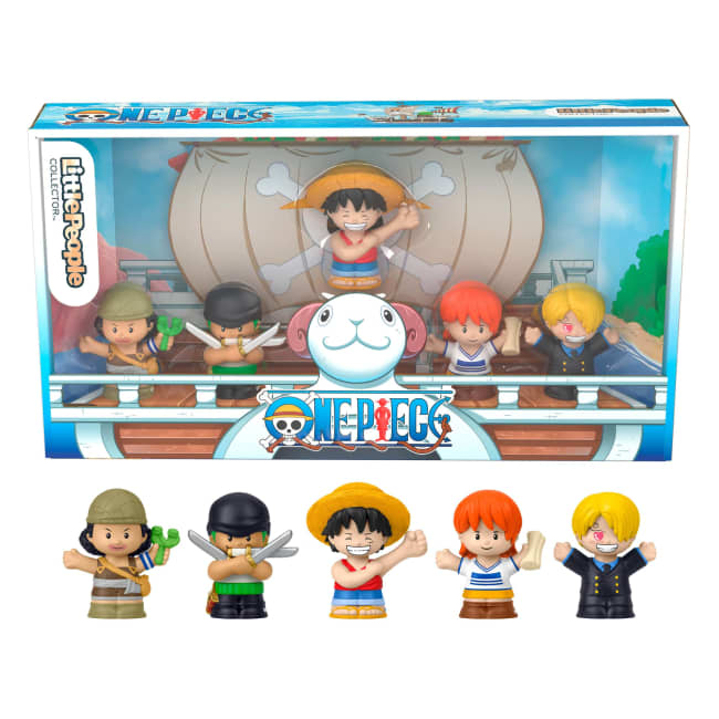 Little People Collector One Piece Anime Series Special Edition Set For Fans, 5 Figures