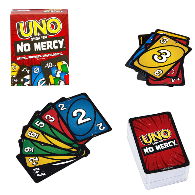 UNO Flip, UNO Show ‘Em No Mercy, UNO Show ‘Em No Mercy Expansion Pack