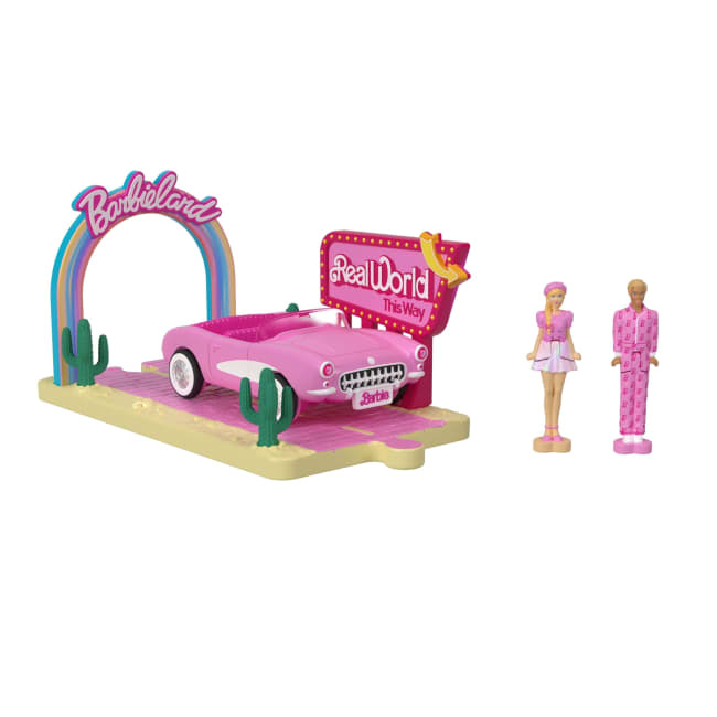 Barbie Mini BarbieLand Vehículo para Muñecas La Película Barbie y Ken 