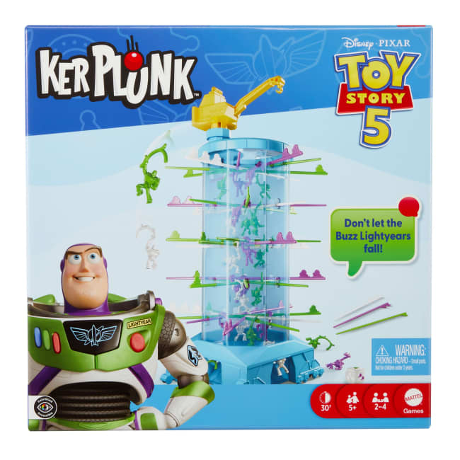 Kerplunk Disney And Pixar's Toy Story 5 Game For Kids & Family, Don’T Let The Buzz Lightyears Fall
