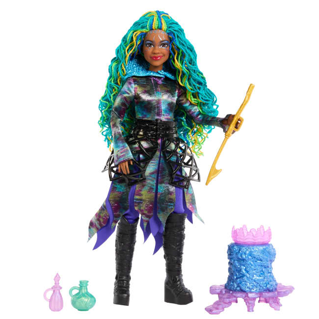 Disney Descendants: The Rise Of Red  Uliana's Sea Witch Lair Playset With Fashion Doll & Accessories