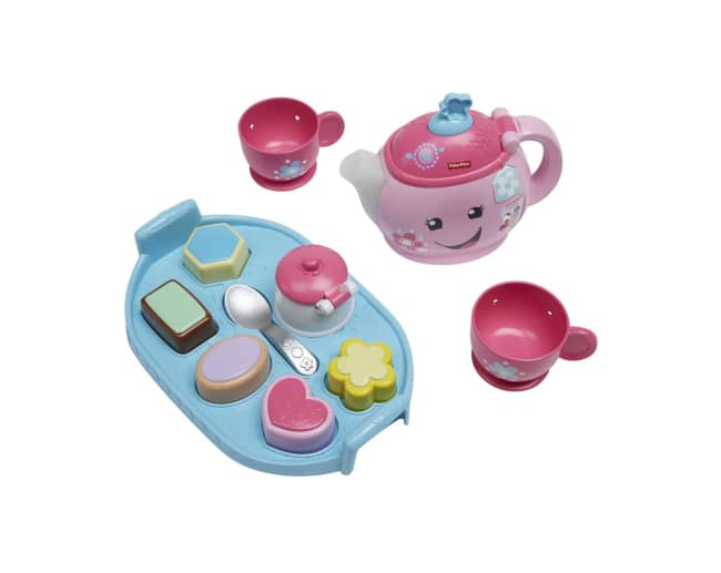 Fisher-Price Laugh & Learn Sweet Manners Tea Set Interactive Toddler Toy