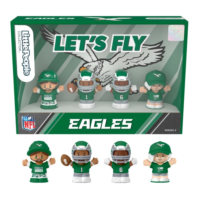 Little People Collector Philadelphia Eagles Officially Licensed NFL Special Edition Set, Series 2