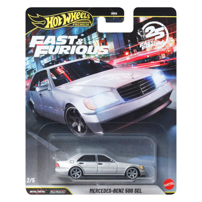 Hot Wheels Cars, Premium Fast & Furious Car For Adult Collectors