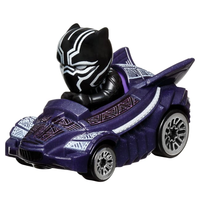 Hot Wheels RacerVerse Vehículo de Juguete Black Panther en Jet