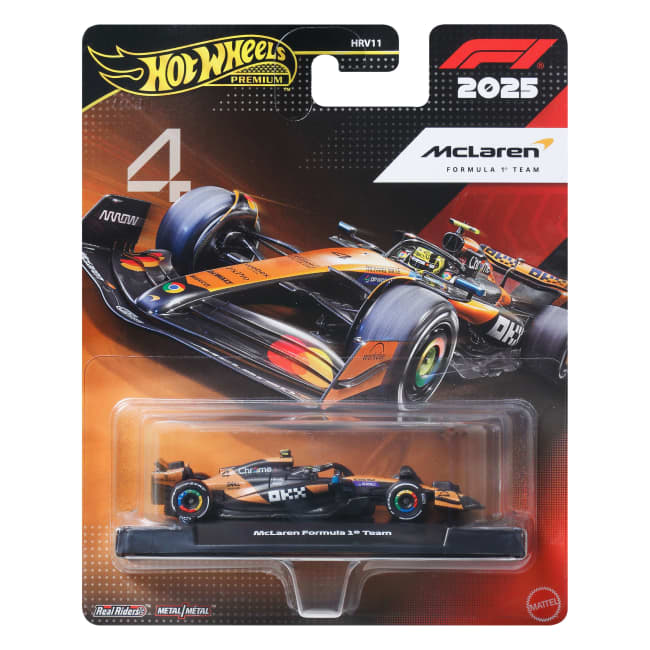 Hot Wheels Collector Vehículo de Colección Equipo McLaren Formula 1 Lando Norris