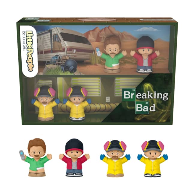 Little People Collector Breaking Bad Tv Show Special Edition Set For Adults & Fans, 5 Figures