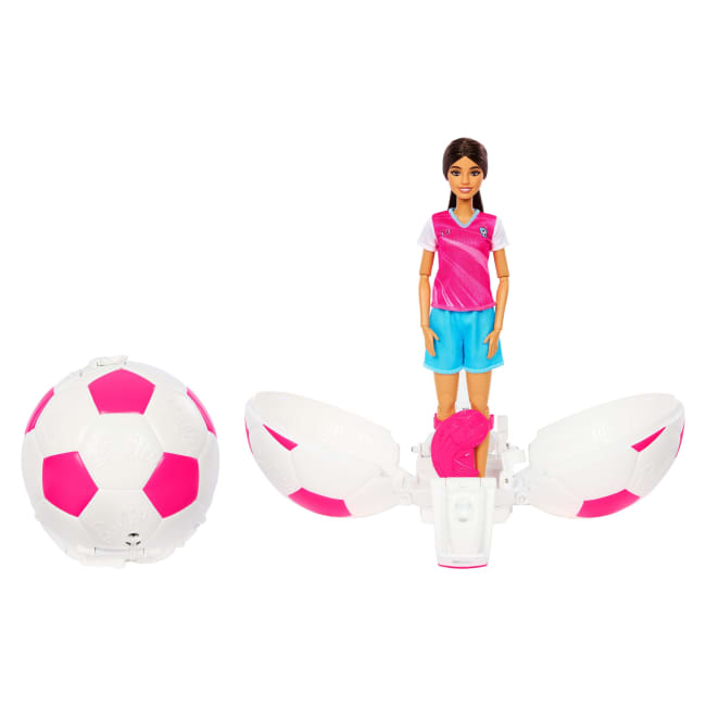 Barbie Profissões Boneca Barbie Career Burst Jogadora de Futebol