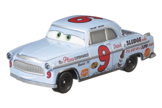 Carros da Disney e Pixar Diecast Veículo de Brinquedo Slim