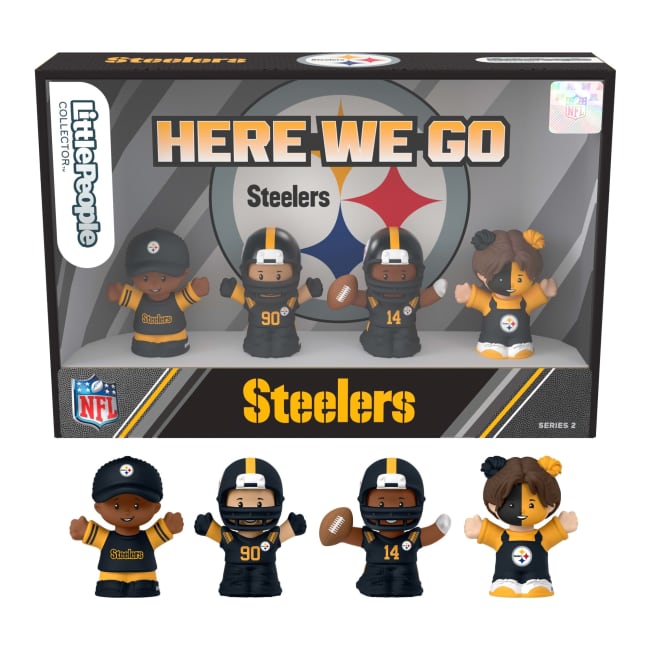 Little People Collector Pittsburgh Steelers Officially Licensed NFL Special Edition Set, Series 2