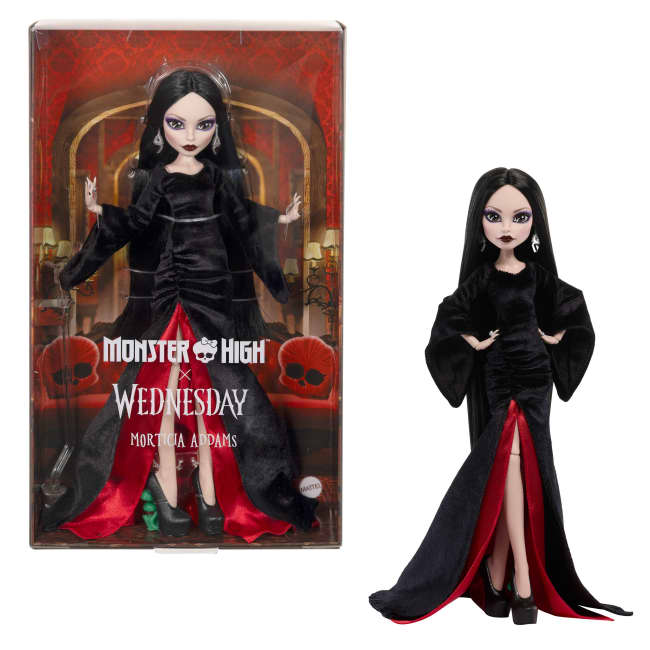 Monster High Skullector Boneca de Coleção Mortícia