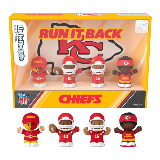 Little People Collector Kansas City Chiefs Officially Licensed NFL Special Edition Set, Series 2