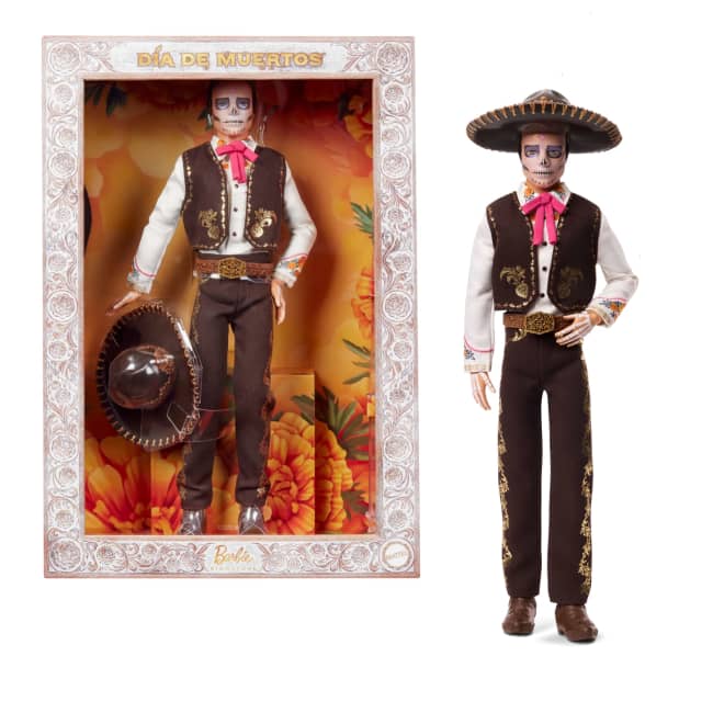 Barbie Signature Día De Muertos 2025 Collectible Ken Doll in Suit And Sombrero