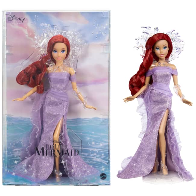 Disney Collector The Little Mermaid Ariel 35th Anniversary Doll, Gifts For Kids And Collectors