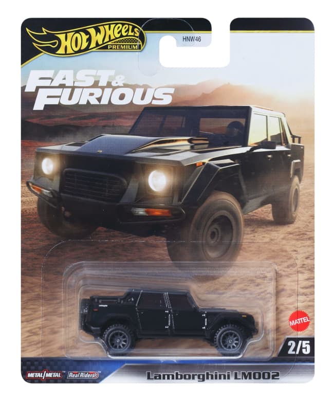 Hot Wheels Collector Vehículo de Colección Auto Fast & Furious Lamborghini LM002
