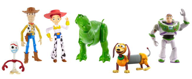 Disney Pixar Histoire de Jouets Coffret de 6 Figurines Amis de Vr