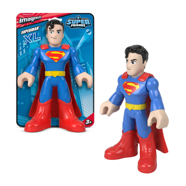 Imaginext DC Super Friends Figura de Acción Superman XL