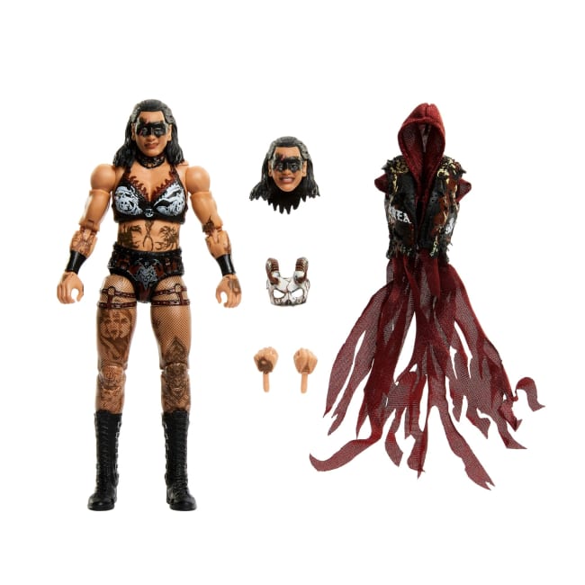 WWE Ultimate Edition Rhea Ripley Action Figure & Accessories Set, 6-Inch Collectible