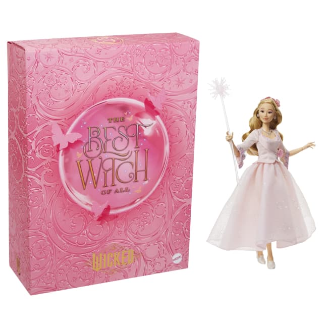 Universal Pictures’ Wicked: For Good Collectible Glinda Fashion Doll With Removable Outfit, inspired By The Movie