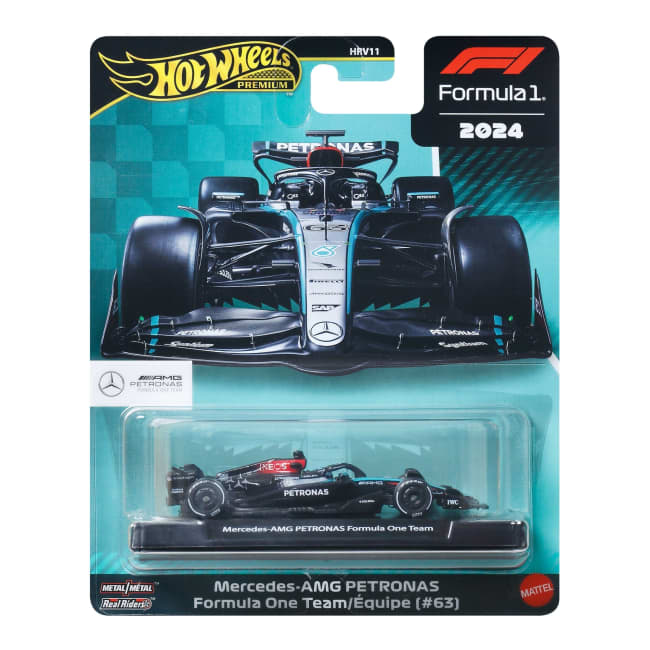 Hot Wheels Collector Vehículo de Juguete Hot Wheels Collector Equipo Mercedes-AMG PETRONAS Formula 1 George Russell