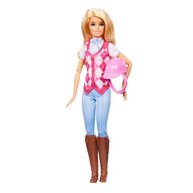 Barbie Mysteries: The Great Horse Chase Barbie “Malibu” Doll With Riding Clothes & Accessories