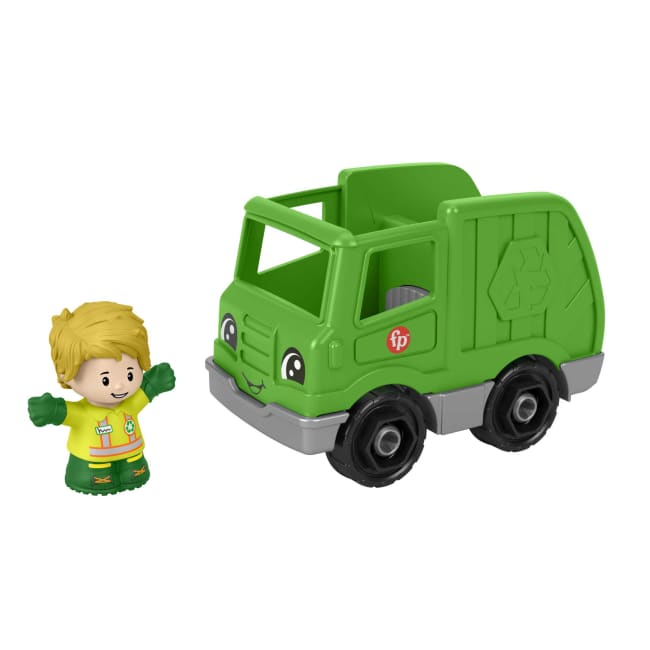 Fisher-Price  Little People  Camion de Recyclage et Figurine