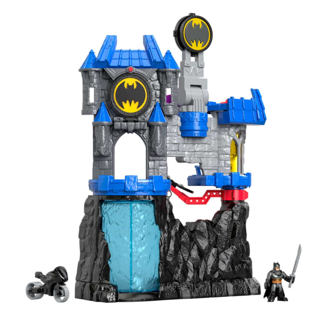 Imaginext DC Super Friends Wayne Manor Batcave Playset With Batman Figure & Accessories