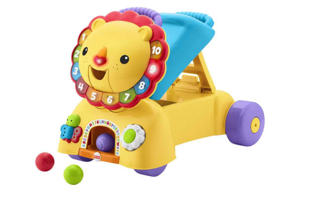 Fisher-Price Infant-Walkers Andador para Bebês Leão Anda Comigo