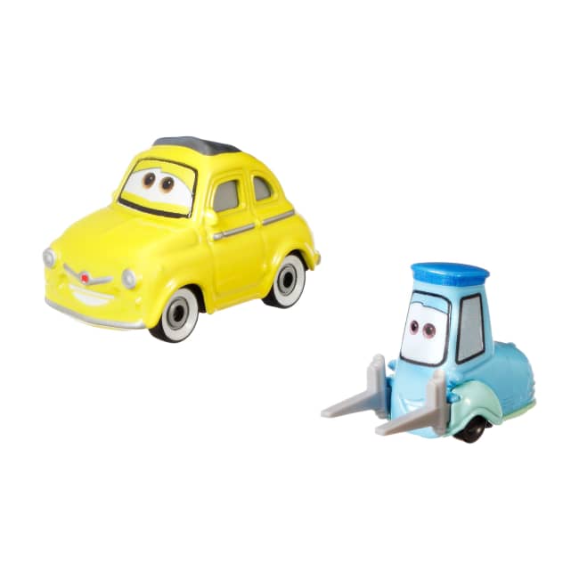 Carros da Disney e Pixar Diecast Veículo de Brinquedo Luigi e Guido