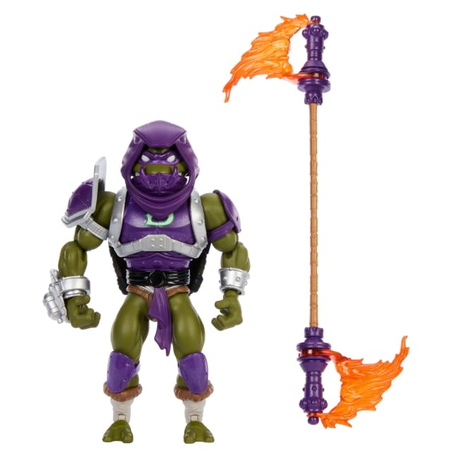 Masters of the Universe Turtles of Grayskull Figura de Acción Donatello de 5.5 pulgadas