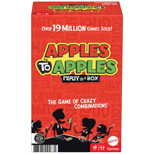 Apples To Apples Game Of Comparisons For Game Nights, Parties & Family Reunions