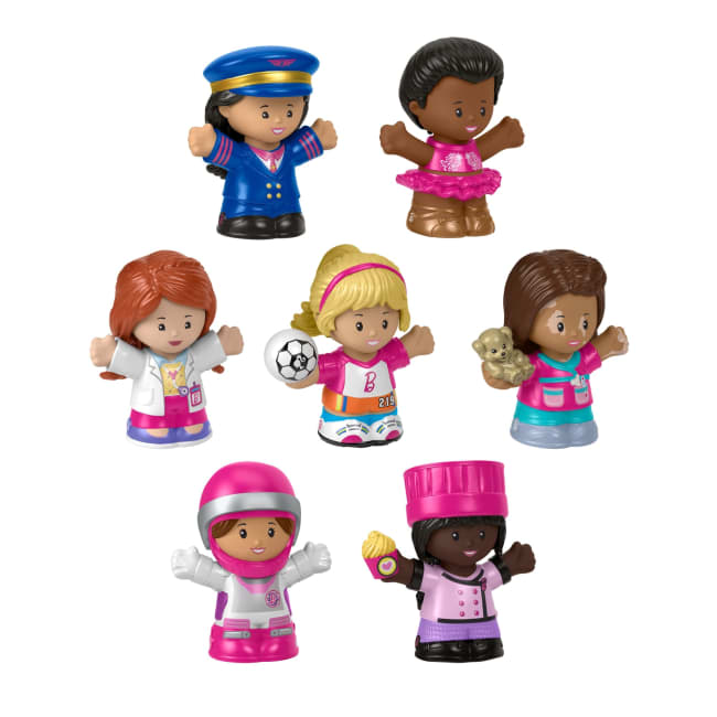 Little People Barbie Tu Peux Être Qui Tu Veux Coffret Figurines