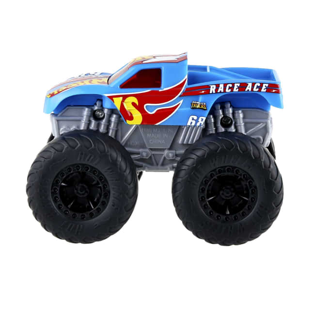 Hotwheels®-Monster Trucks-Véhicule Race Ace Sons et Lumières
