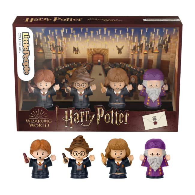 Little People Collector Harry Potter And The Sorcerer's Stone Special Edition Set, 4 Figures