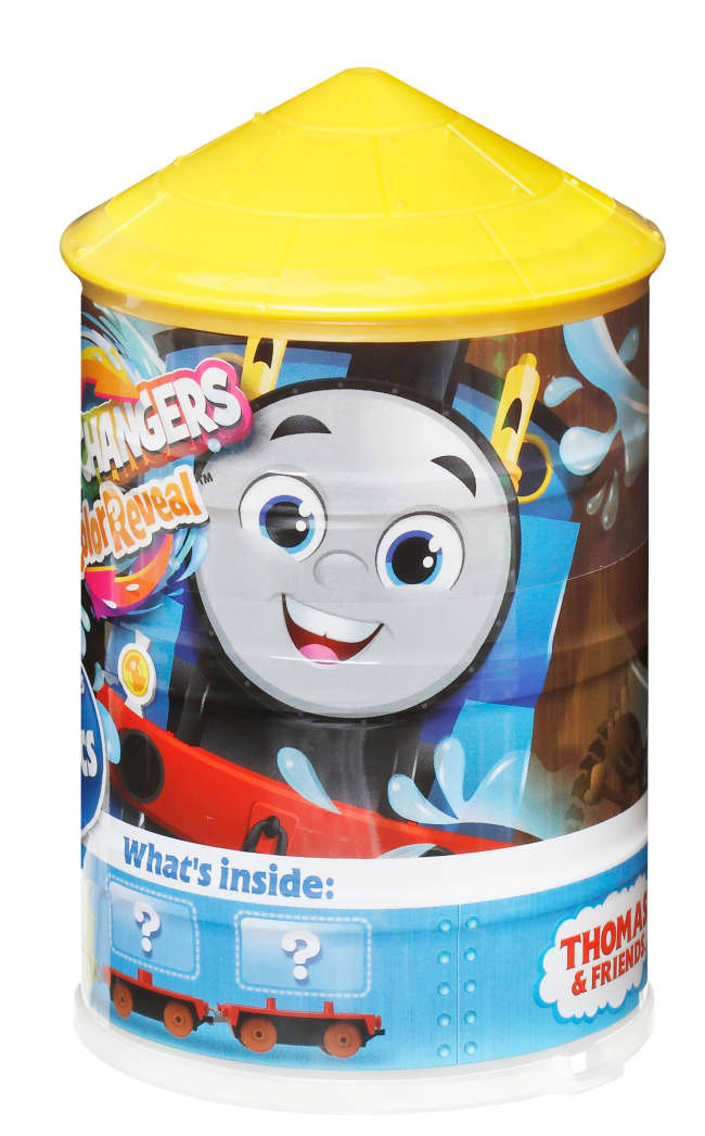 Thomas & Friends Mystery Toy Train With Color Reveal & Color Change Action, 5 Pieces