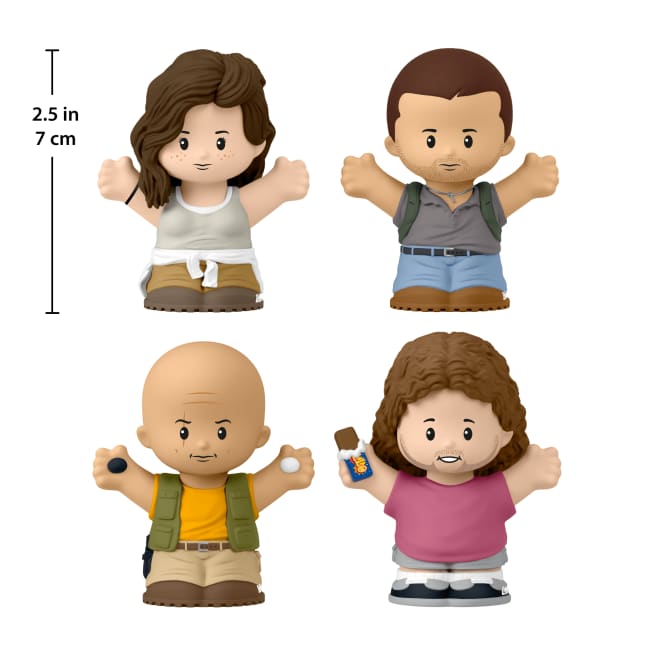Little People Collector Lost Tv Show Special Edition Set For Adults & Fans, 4 Figures