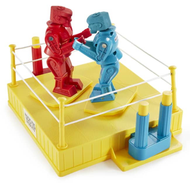 Rock 'Em Sock 'Em Kids Game, Battling Robots Game For 2 Players