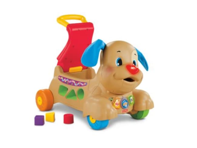 Fisher-Price Ríe y Aprende Andadera para Bebés Perrito Camina Conmigo
