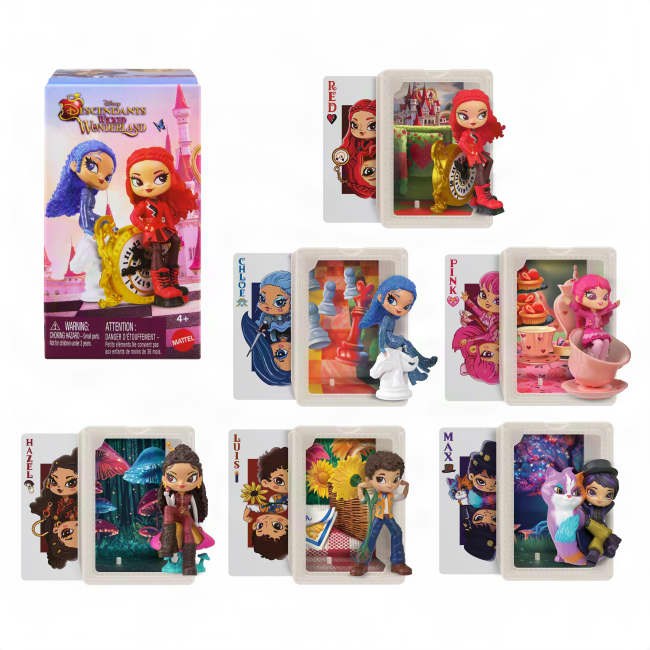 Disney Descendants: Wicked Wonderland, Stack & Reveal Toy, Surprise Small Dolls